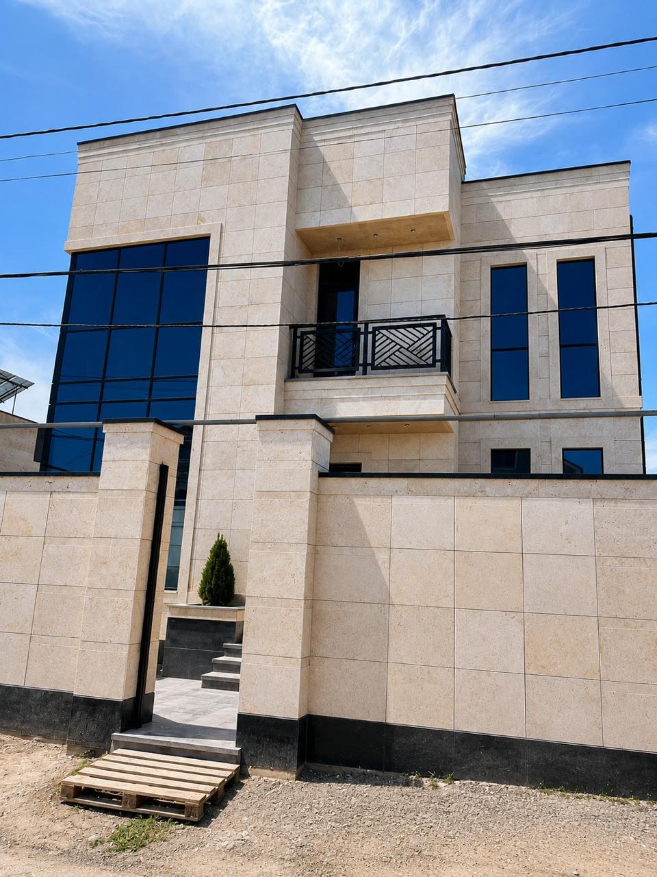 Modern private residential house